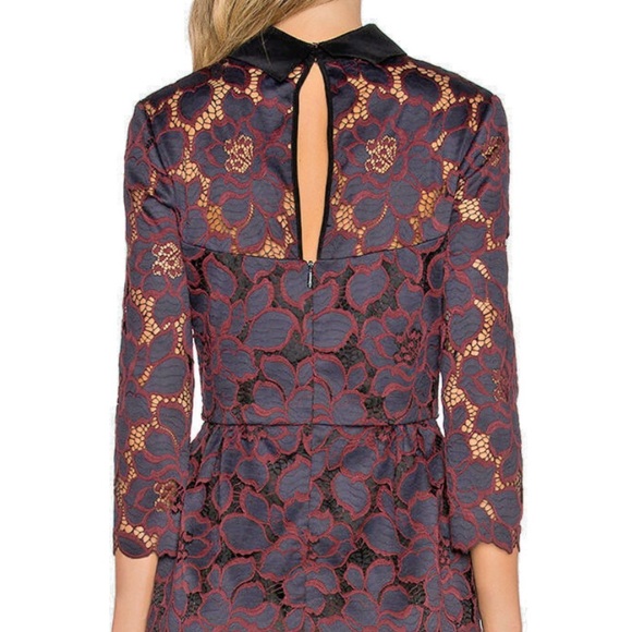 🤎Trina Turk🤎 Killian Lace Sheath Cocktail Dress - Picture 7 of 9